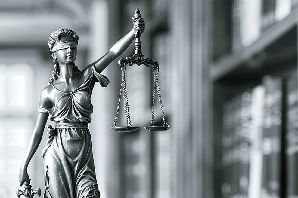 Foto: Statue von Justitia