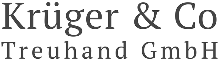 Logo: Krüger & Co Treuhand GmbH, zur Startseite
